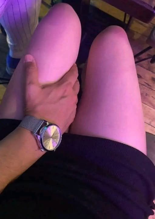   If a man puts his hand on your leg it’s because..