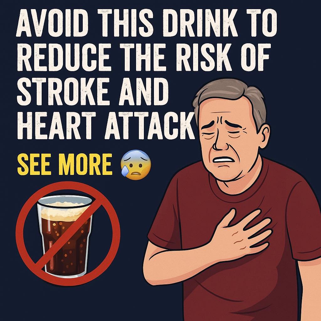 Avoid this drink to reduce the risk of str0ke and heart att.ack