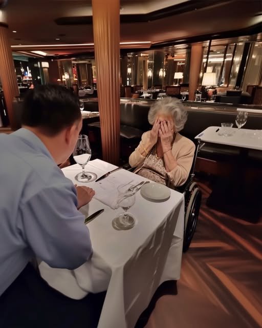 Son Makes Elderly Mother in Wheelchair Cry at Restaurant, Apologizes When…