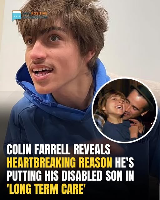 Colin Farrell Shares Emotional Reason For Placing His 21-Year-Old Son In Long-Term Care