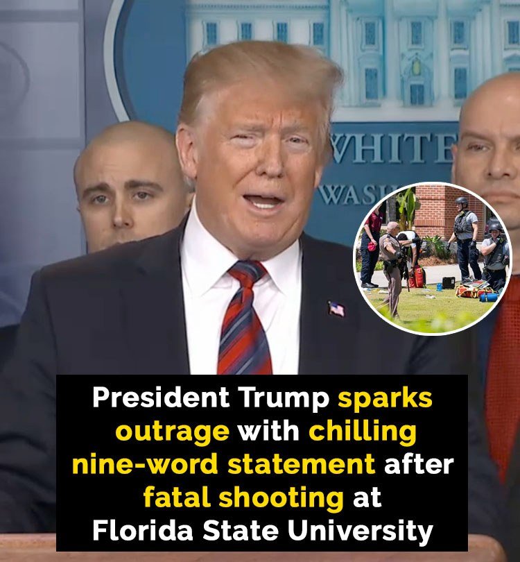Trump’s statement after fatal FSU shooting sparks outrage
