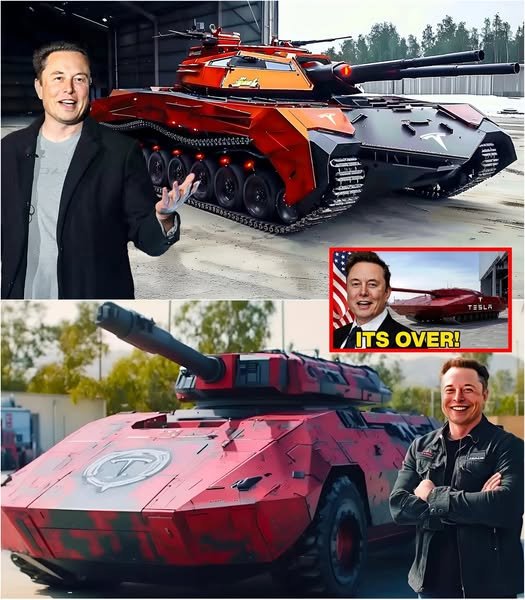 IT’S HAPPENING! Elon Musk’s mysterious Tesla tank amazes the U.S.: A glimpse into the future of warfare!