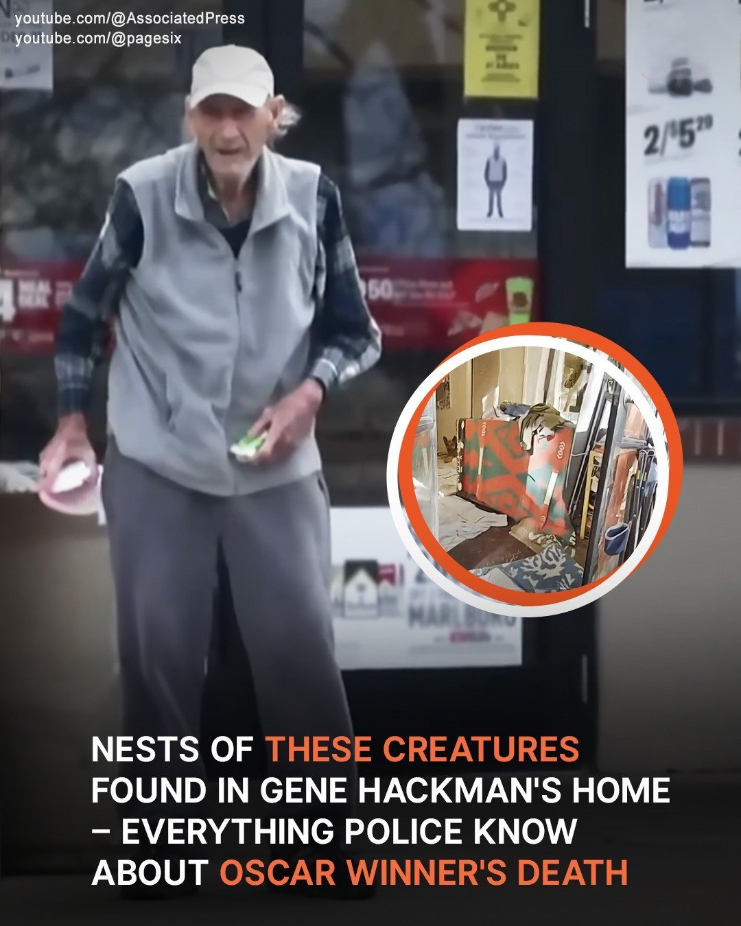 New Report Points Out Bizarre Nest in Gene Hackman’s House – Everything Police Discovered