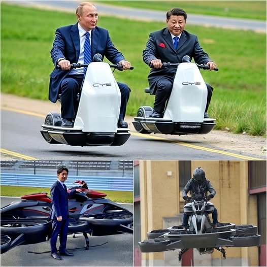 BYD’s Chinese CEO launches a new ,999 flying scooter in Japan that will change the transportation industry!