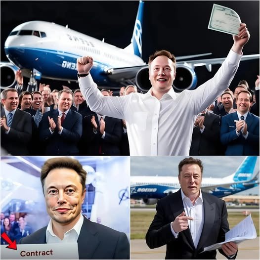 JUST IN: Elon Musk will change the world: Elon Musk spends billions to acquire Boeing and an unstoppable dominance of the aerospace market.