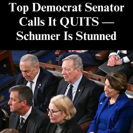 Major Shift in Senate: Senior Democrat Senator Calls It Quits, Leaving Schumer Surprised