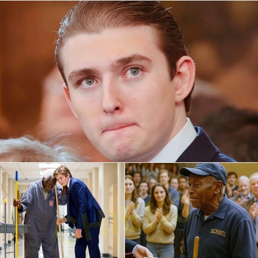 Barron Trump Returned to His School for a Simple Visit—What He Found in the Gym Changed Everything