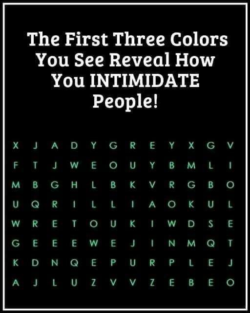 Color test: What Does Your First Color Say About You? Find Out Here