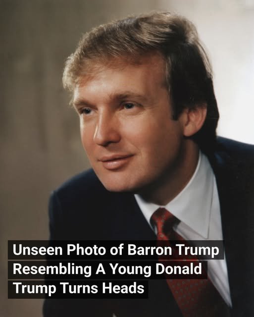 Rare Photo of Barron Trump Sparks Comparisons to His Father, Donald Trump