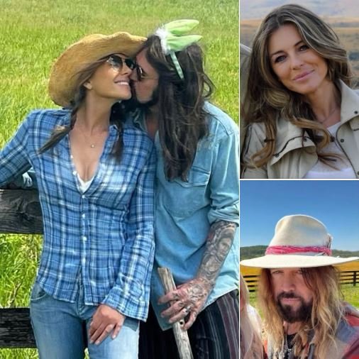 Elizabeth Hurley fans raise alarm on her photo with Billy Ray Cyrus