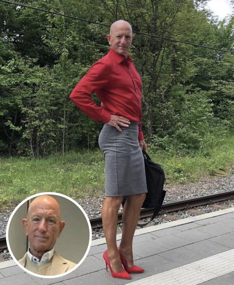 Straight, Married Father-Of-Three Says He’s Been Wearing Skirts And Heels To Work For Years