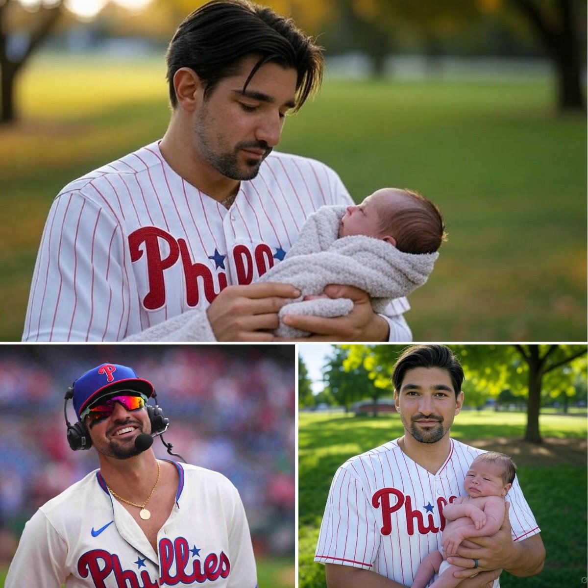 A poor newborn baby was abandoned in a park near his home. In response to the heartbreaking situation, Phillies star Nick Castellanos stepped in to become the child’s guardian, pledging to pay all living expenses until the child turns 18.-EASSS