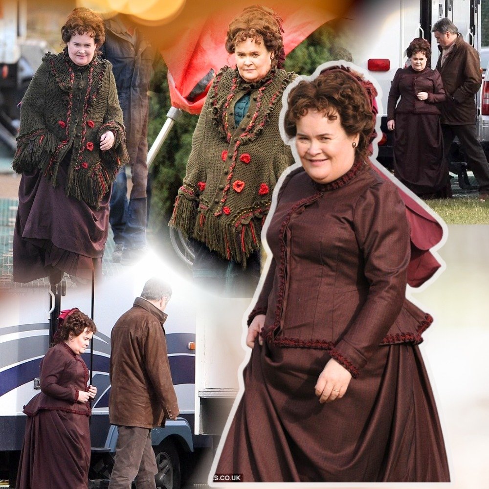From Dream to Silver Screen: Susan Boyle Wears Long Johns and a Bustle in Her Whimsical Movie Debut—Oscar Buzz Builds Over Original Song in ‘The Christmas Candle’