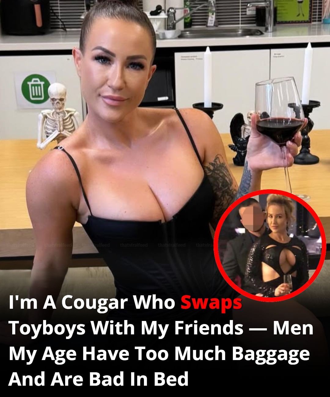 Cougar Who Swaps Toyboys With Her Friends Says Men Her Age Have Too Much Baggage And Are Bad In Bed