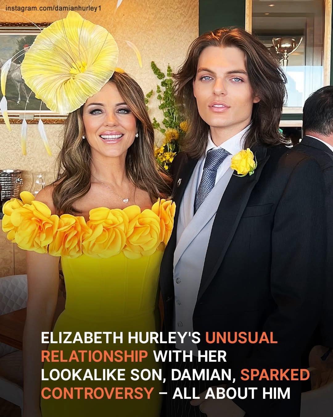 All About Elizabeth Hurley’s Lookalike Son, Damian, Whose Collaboration With Mom Sparked Controversy