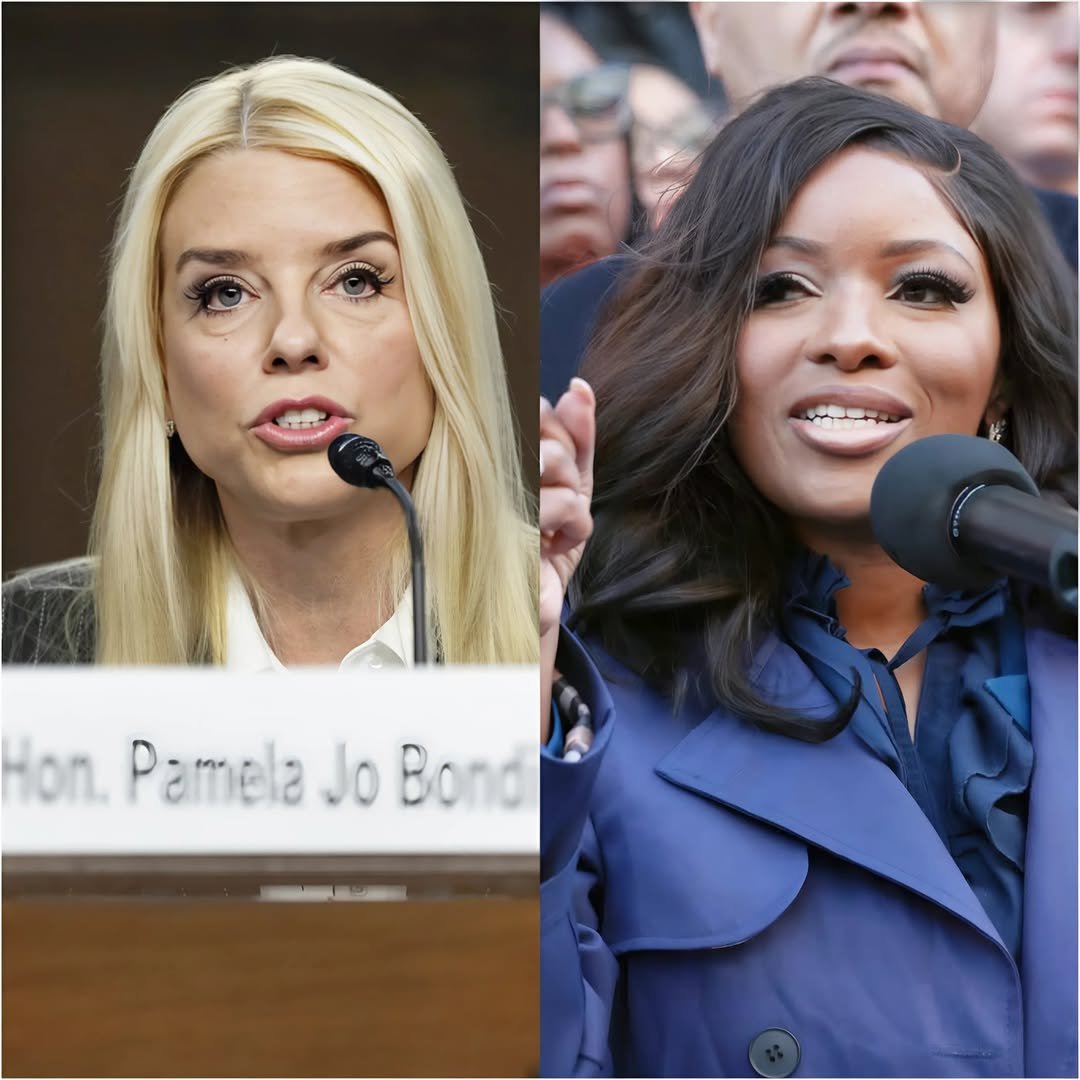BREAKING NEWS: Pam Bondi launches a major move against Jasmine Crockett during a live broadcast, and just five minutes later, Jasmine Crockett’s career is effectively over! 