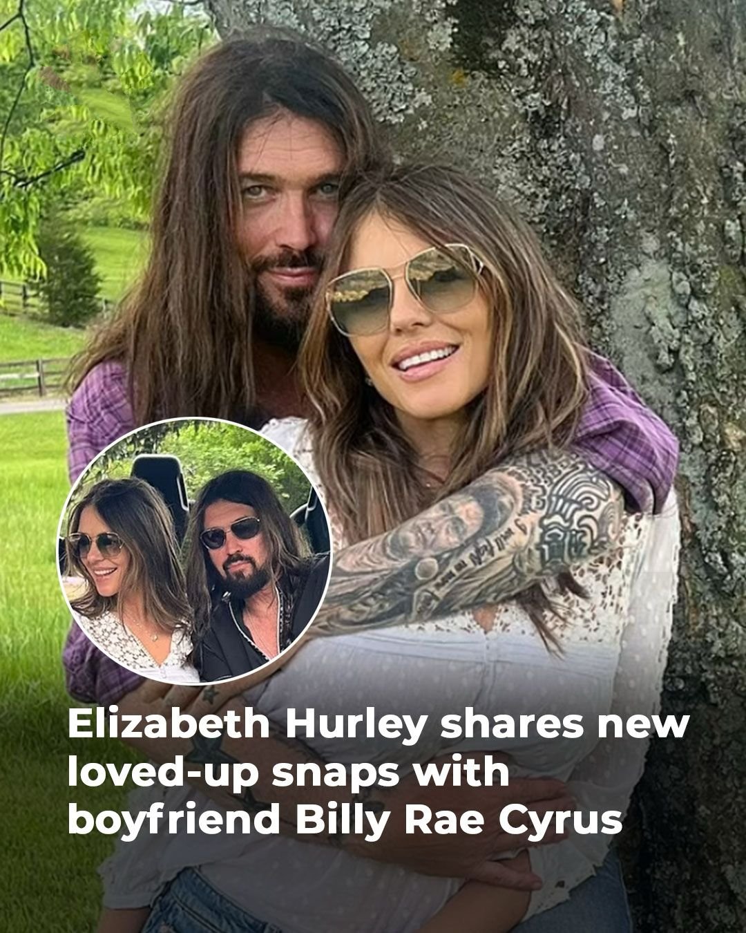Elizabeth Hurley shares new loved-up snaps with boyfriend Billy Ray Cyrus after revealing shock romance as pals claim they are ‘set to marry’