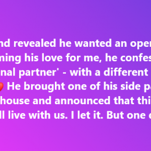 Woman Revealed Her Journey Through an Open