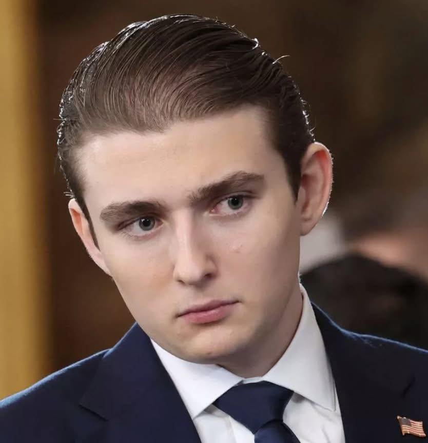 Barron Trump Spotted Arriving at Trump Tower…