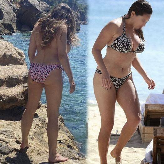 Science confirms Kelly Brook, 45, has the perfect body proportions