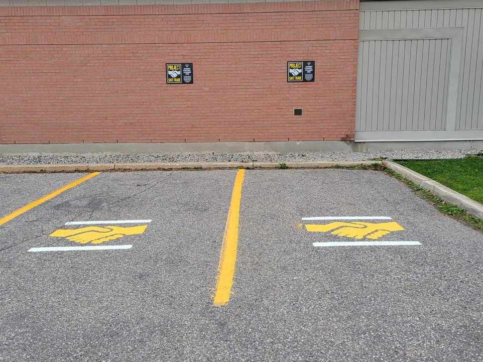 Here’s What a Handshake Symbol on a Parking Space Means