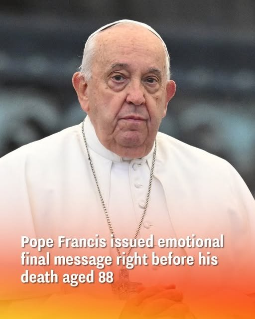 Pope Francis Made His Final Public Appearance Just One Day Before His Passing.