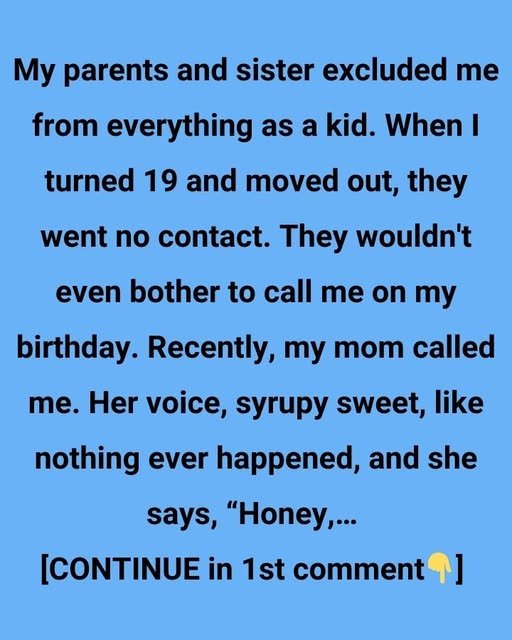 My Parents Ignored Me My Whole Life, Then