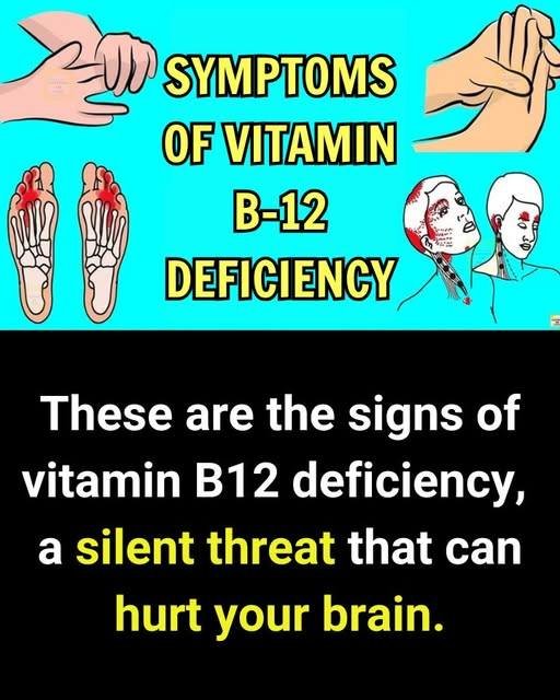 Symptoms of Vitamin B12 Deficiency