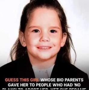 After being given up by her biological parents, this girl became a successful child star, even though the family she was placed with had no intention of adopting her