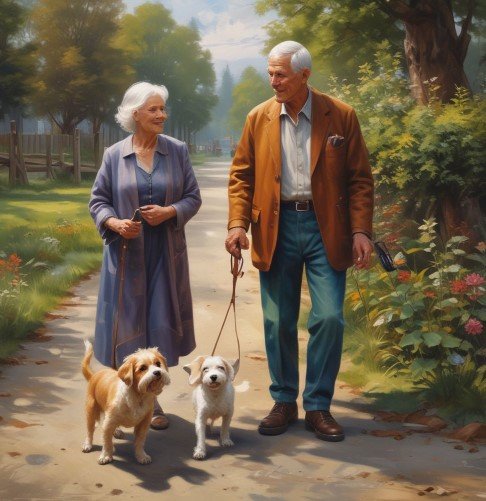 Whispers of Willow Creek: A Love Story with Two Puppies