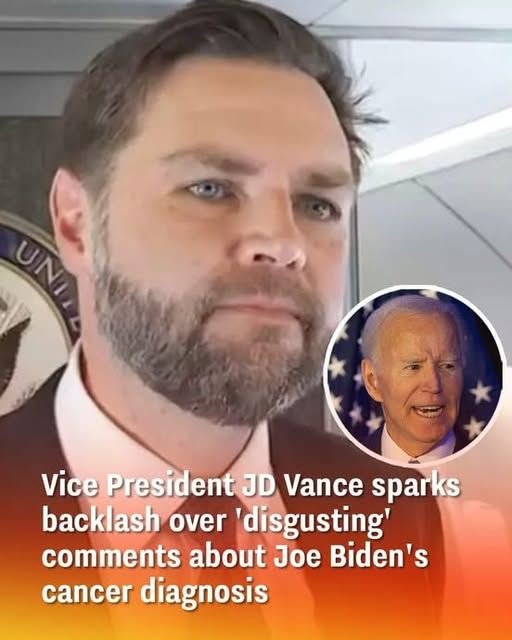 Vice President JD Vance Faces Backlash After Controversial Remarks on Joe Biden’s
