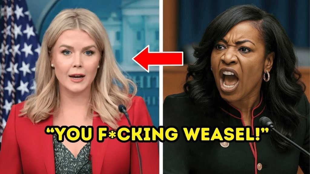 Jasmine Crockett Shuts Down Karoline Leavitt LIVE on Air — America Left Speechless! So… What Happened Next?