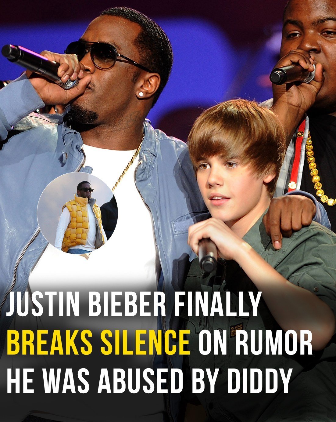 Justin Bieber finally breaks silence on rumor he was abused by Diddy