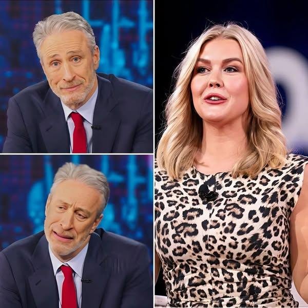 THIS JUST HAPPENED: Jon Stewart TAKES ON Karoline Leavitt