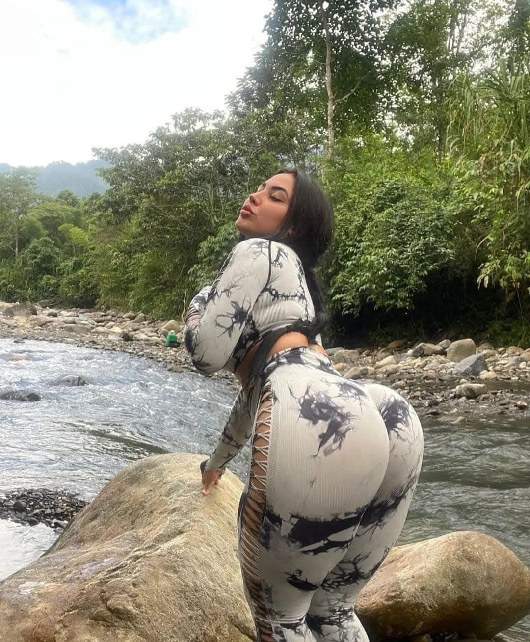 Model Stuns in Dreamy Woodland Photoshoot