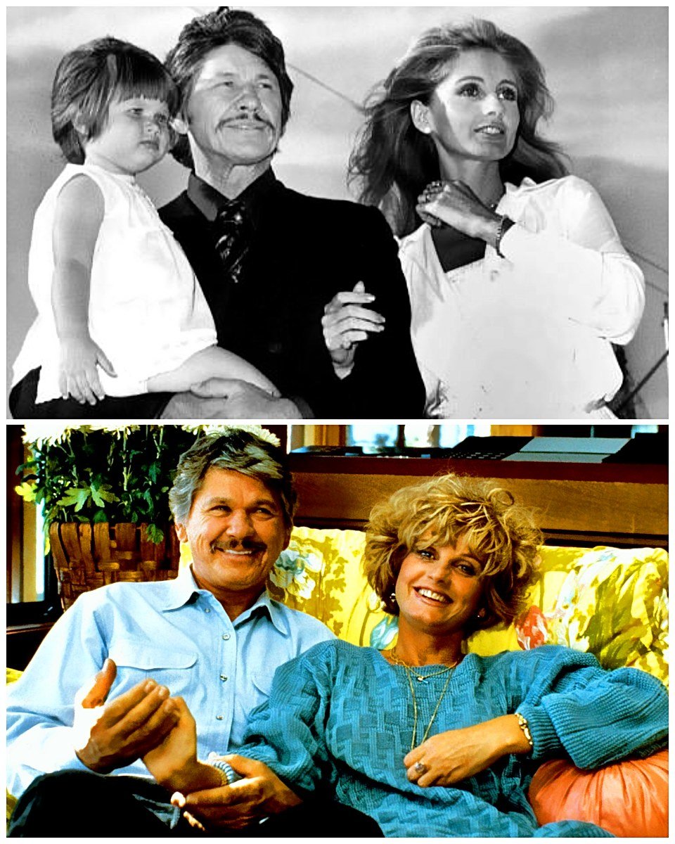 Charles Bronson and Jill Ireland 