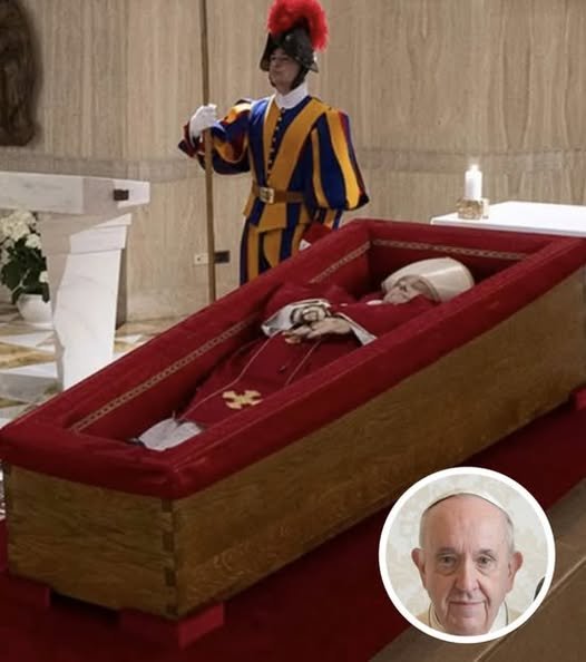 Photo Of Pope Francis In His Coffin Turns Heads After People Spot Small Detail