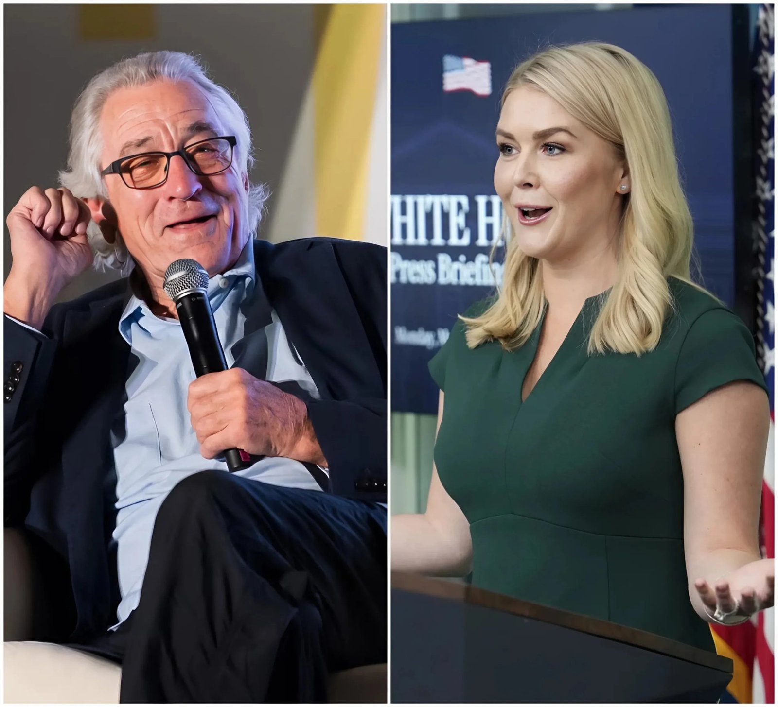 Karoline Leavitt DESTROYS Robert De Niro On Live TV – His Furious Reaction Goes INSANELY Viral – News