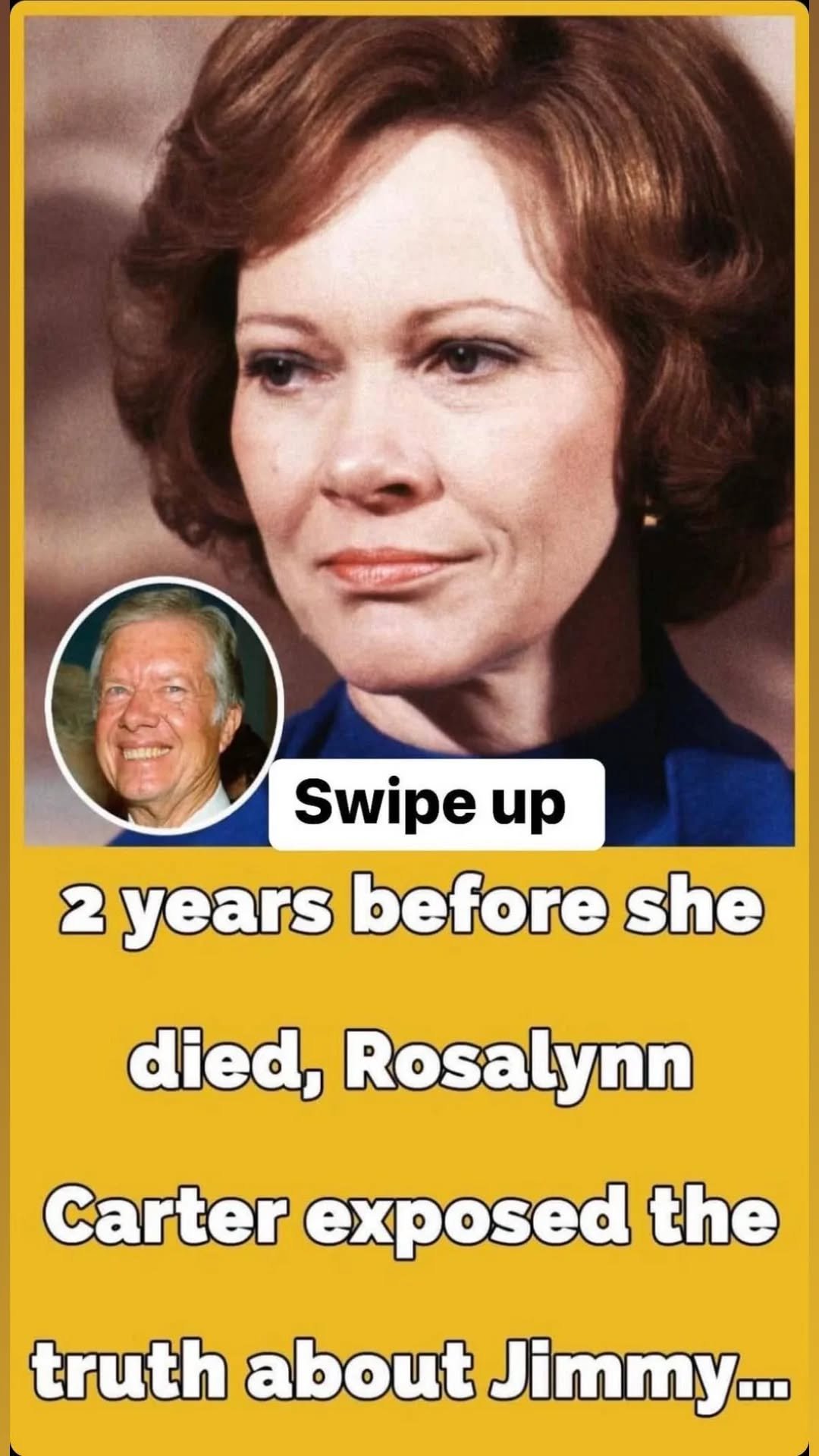 Close friend reveals heartbreaking truth about Jimmy Carter days after Rosalynn’s death