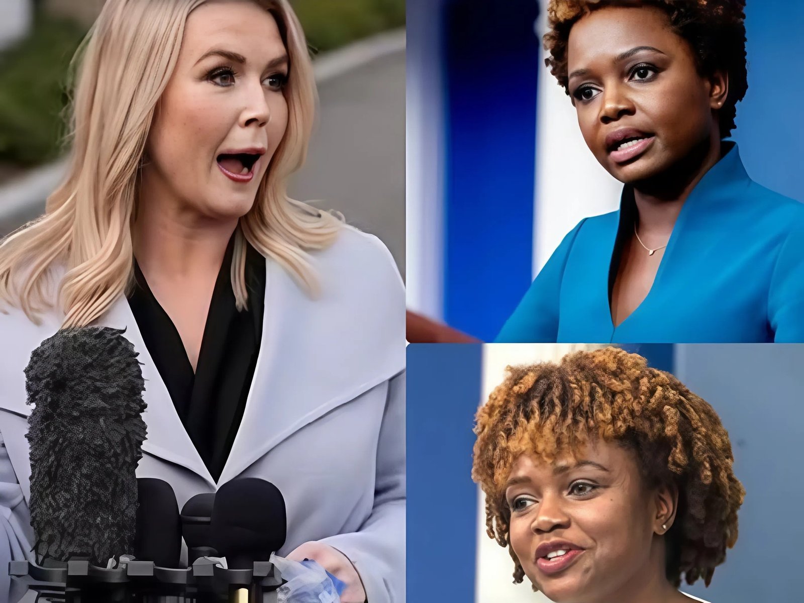 Unbelievable Tension: Caroline Levit and Karine Jean-Pierre’s Face-Off Turns into a Personal Battle—The Room ERUPTS as Levit Lands the Final Blow!