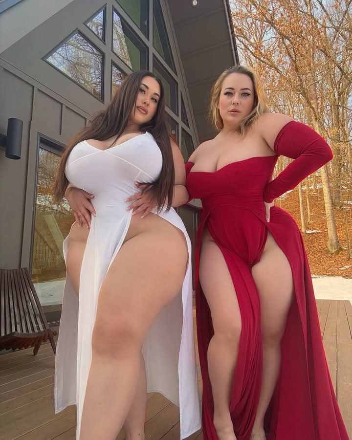 Stunning in White & Red Glam