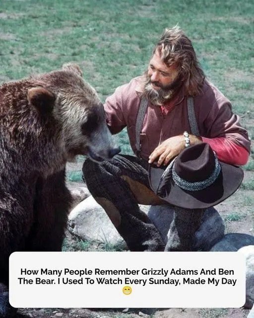 Playing the role of Grizzly Adams was Dan Haggerty