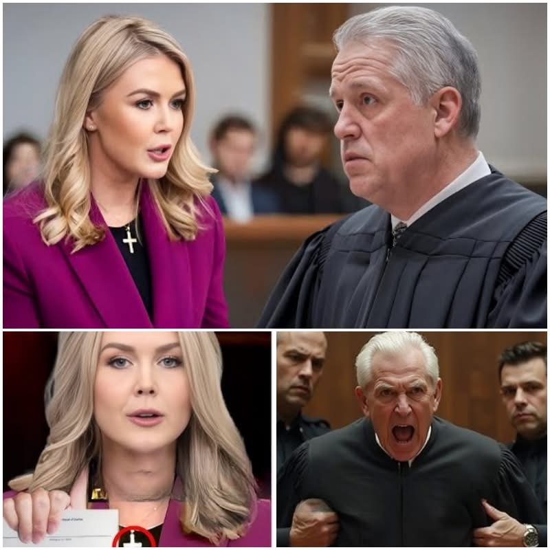 Karoline Leavitt Says ‘TOO LATE!’ – 0M Lawsuit Against Judge Who Fined Her Will Move Forward! In a fiery turn of events, Press Secretary Karoline Leavitt made it crystal clear: “TOO LATE!”