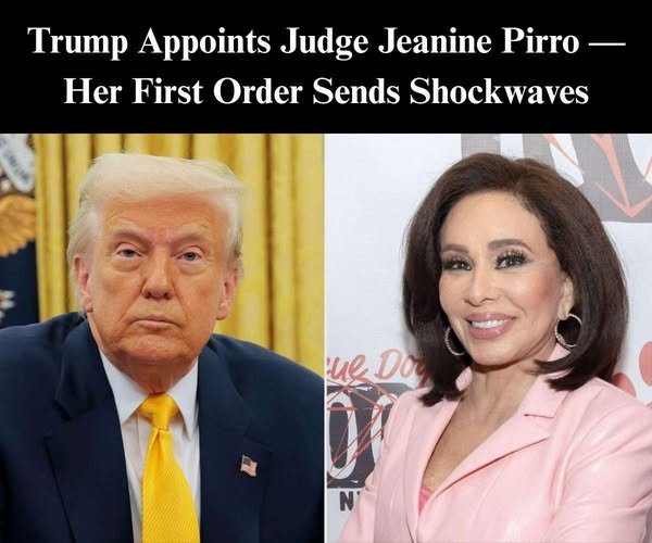 Trump’s Surprising Appointment of Judge Jeanine Pirro Sends Shockwaves in Washington