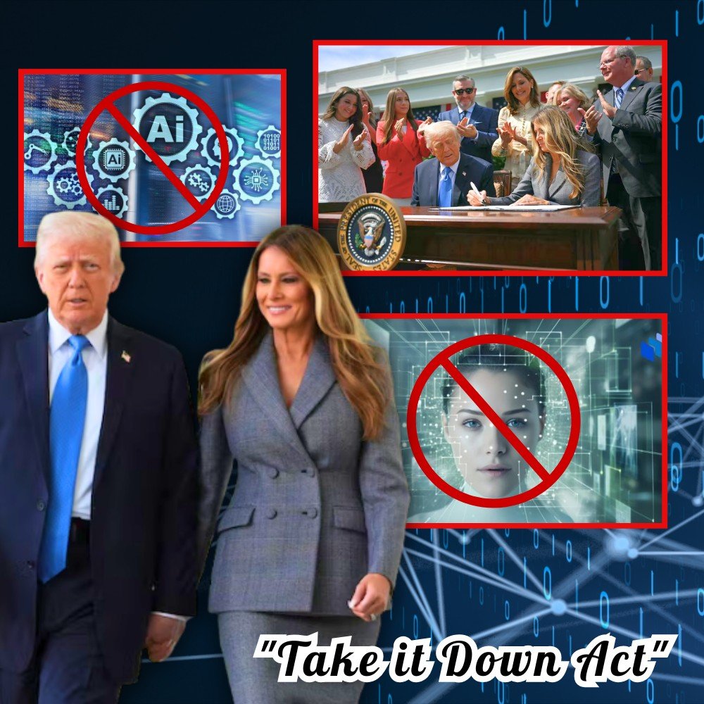 President Trump, Melania Trump team up at ‘Take it Down Act’ signing ceremony