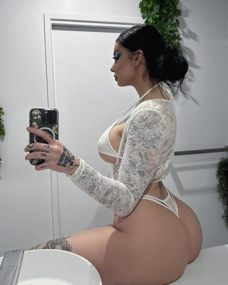 Latina Beauty in Underwear