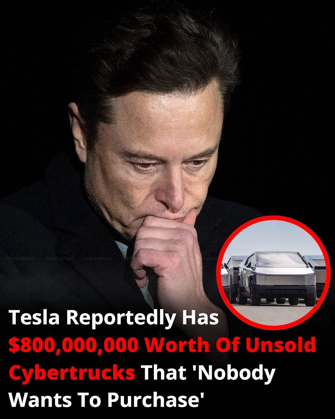 Tesla Is Reportedly Stuck With 0 Million Worth Of Cybertrucks That ‘Nobody Wants To Purchase’