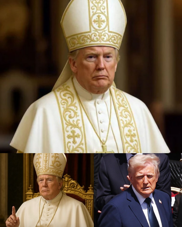 Donald Trump Shares Bizarre Image Of Himself As Pope Days After Francis’ Funeral