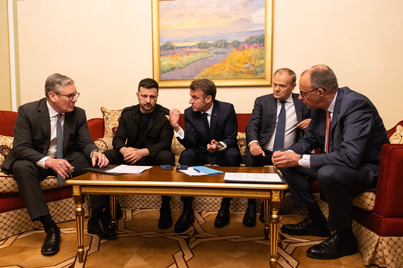 Four world leaders consulted with Trump ahead of his phone call with Putin