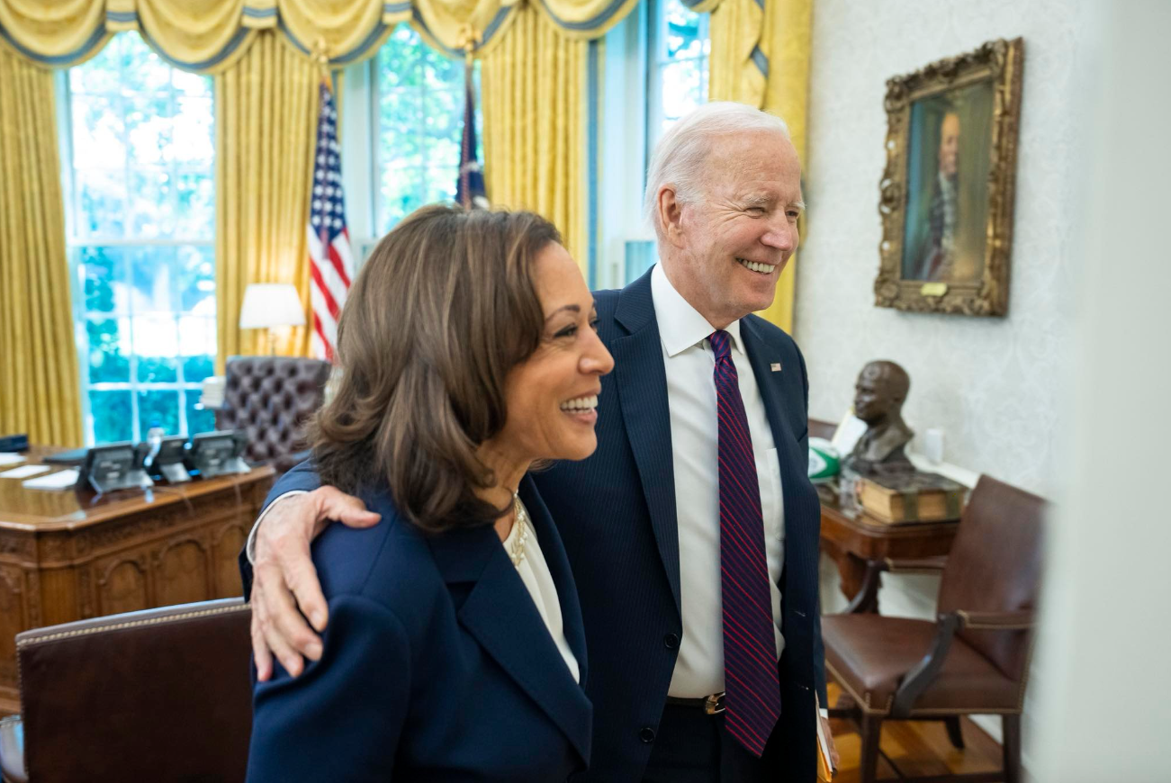 Kamala Harris reacts to Biden’s cancer diagnosis